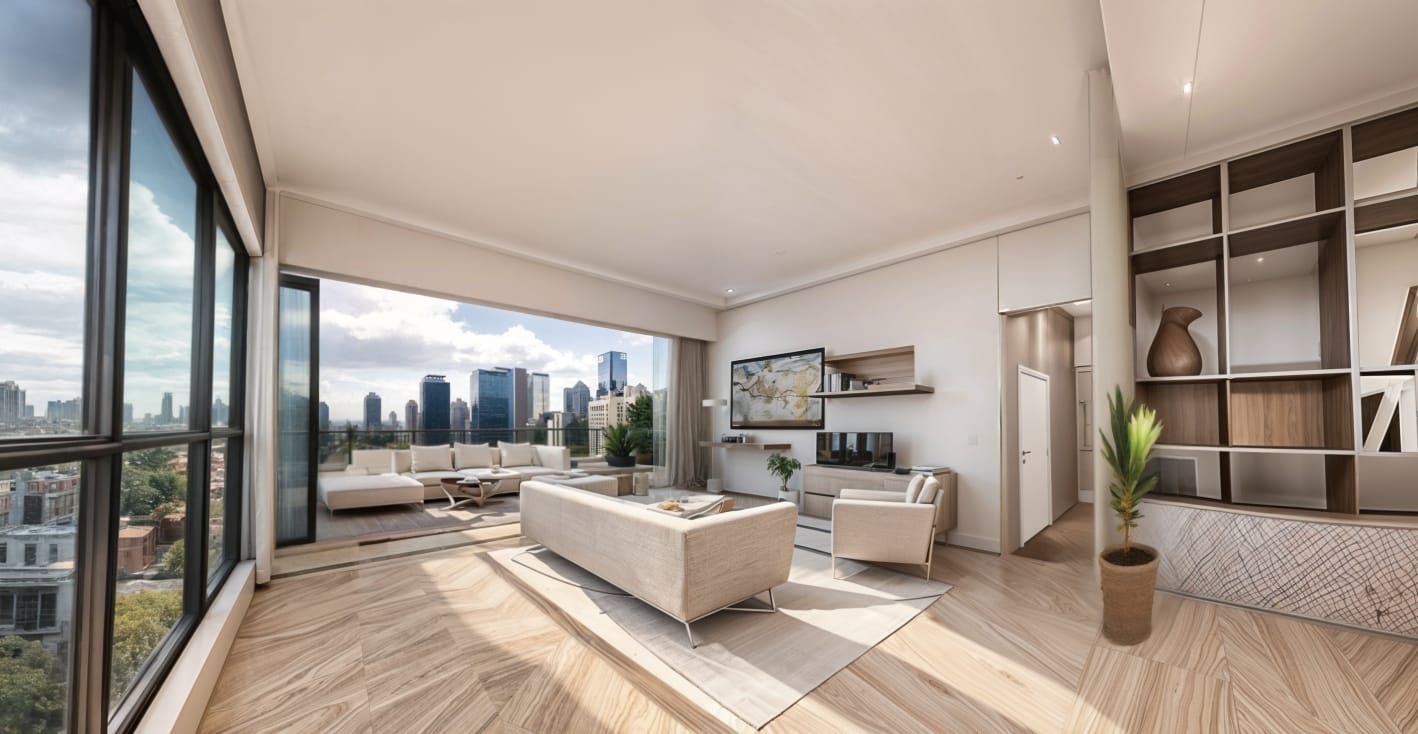 Large living room