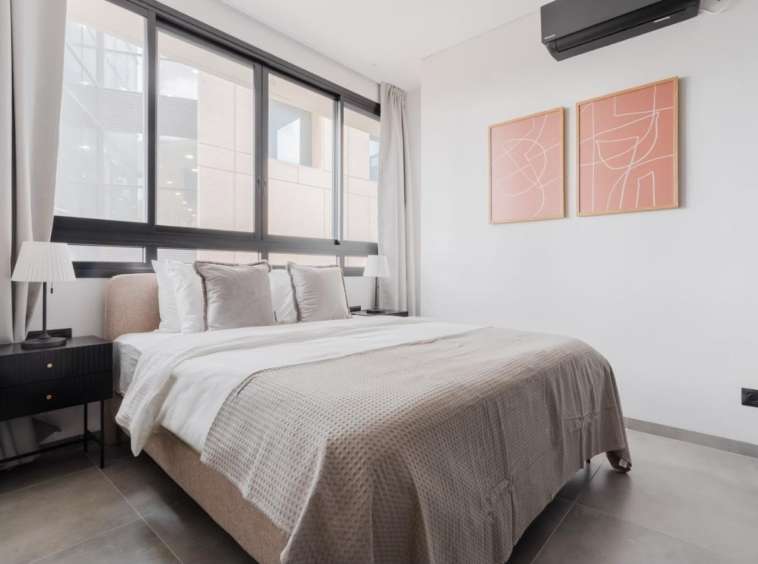 Bedroom large window