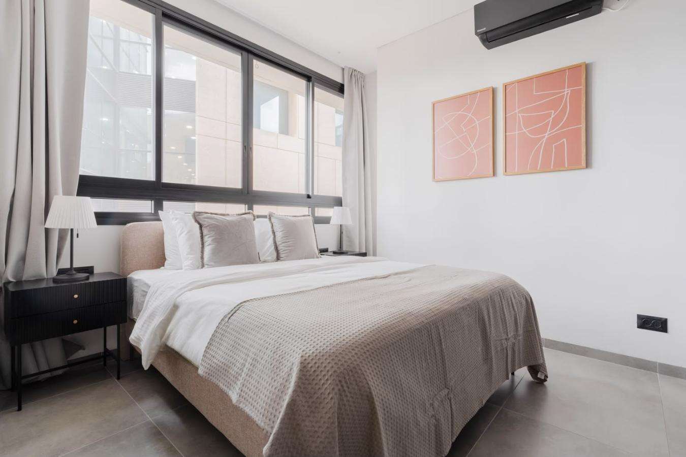 Bedroom large window